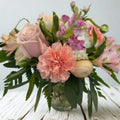 Blush Bloom Delight: reference floral photograph