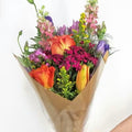 Wrapped Flowers: reference floral photograph